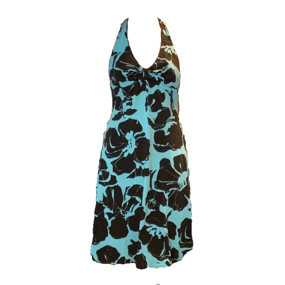 Adorable y2k hibiscus tropical coconut girl dress! (Tagged Urban for exposure)